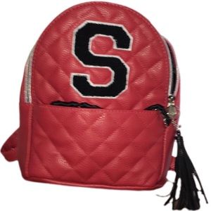 Justice mini backpack “S” red and black adjustable